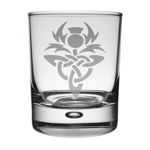 Whisky Tumbler Celtic Thistle